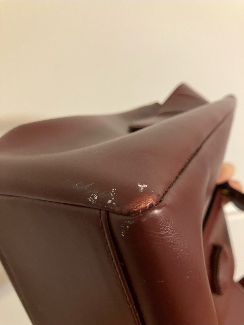 Cartier Burgundy Crossbody Bag - Picture 7 of 11